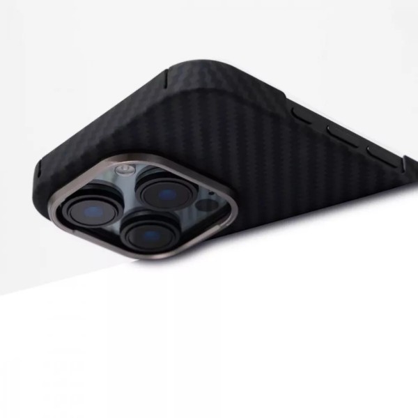 Фото - Чехол для смартфона Proove Carbon Slim with Magnetic Ring iPhone 15 black (PCCSIP150060)